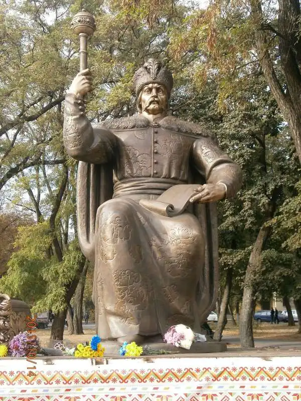 statua di ivan mazepa