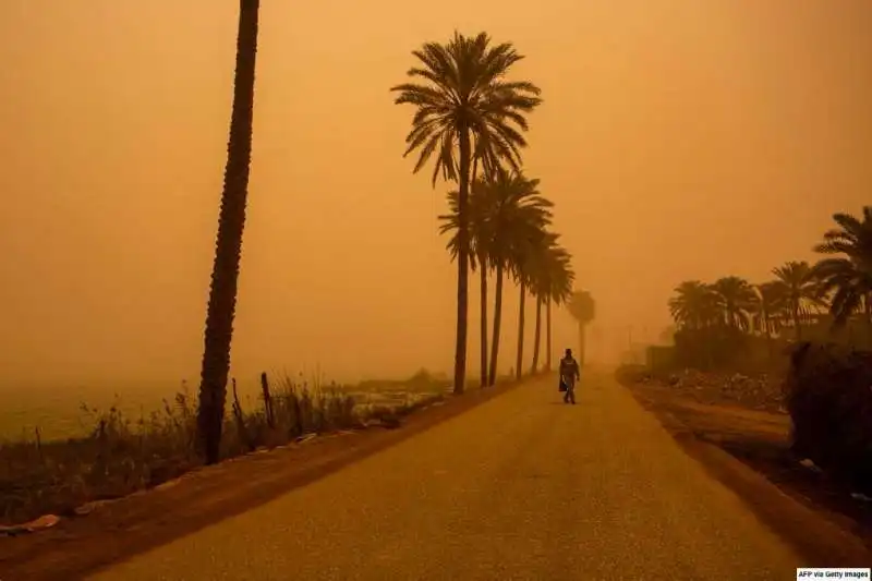 Tempesta di sabbia in Iraq 4