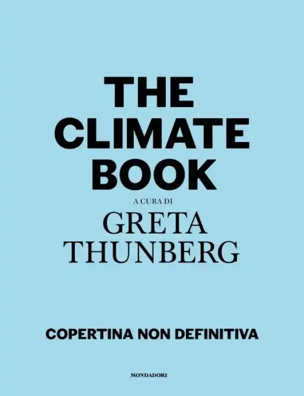 the climate book libro di greta thunberg