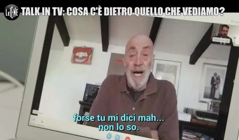 toni capuozzo   servizio delle iene sui talk show