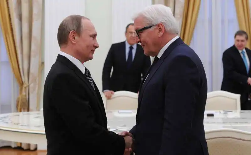 vladimir putin  frank walter steinmeier 