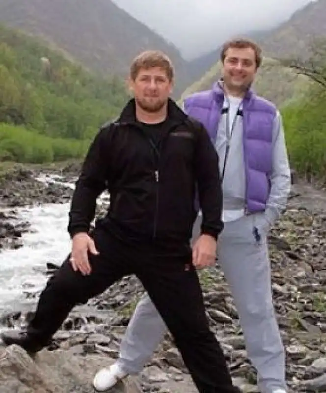 vladislav surkov e ramzan kadyrov  1