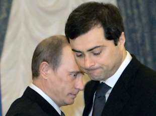 vladislav surkov e vladimir putin