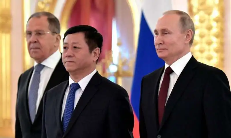 Zhang Hanhui Putin