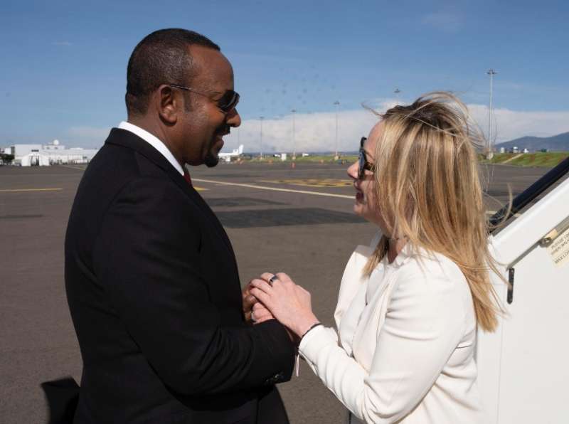 abiy ahmed ali giorgia meloni etiopia