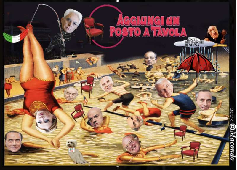 AGGIUNGI UN POSTO A TAVOLA - VIGNETTA BY MACONDO