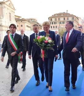 alessandro onorato andrzej duda la moglie agata kornhauser spyros capralos foto di bacco (1)