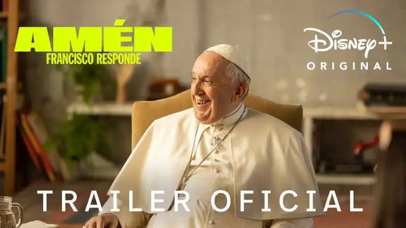 amen, il documentario con papa francesco di disney+ 