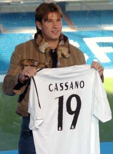 antonio cassano al real madrid