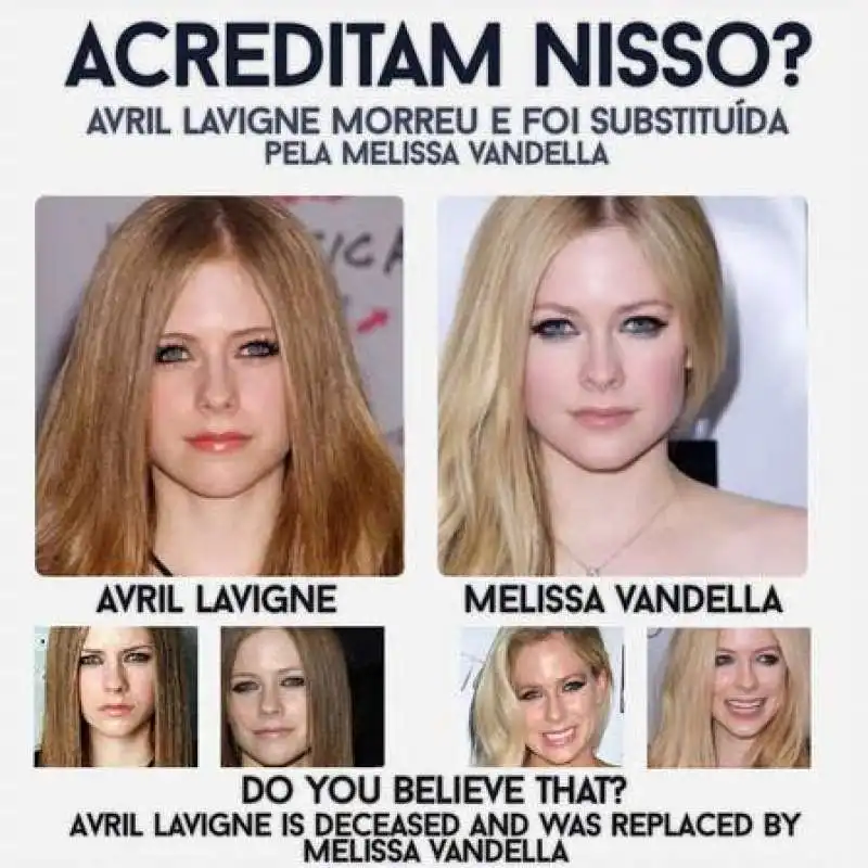 avril lavigne melissa vandella