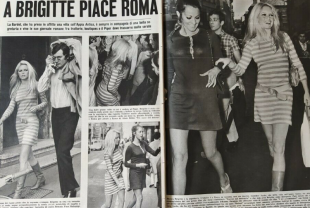 brigitte bardot a roma al piper