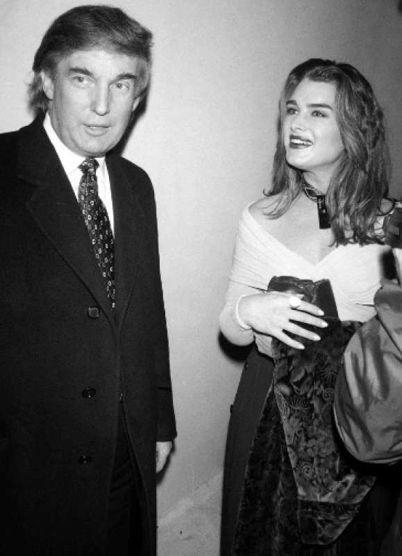 brooke shields donald trump 1