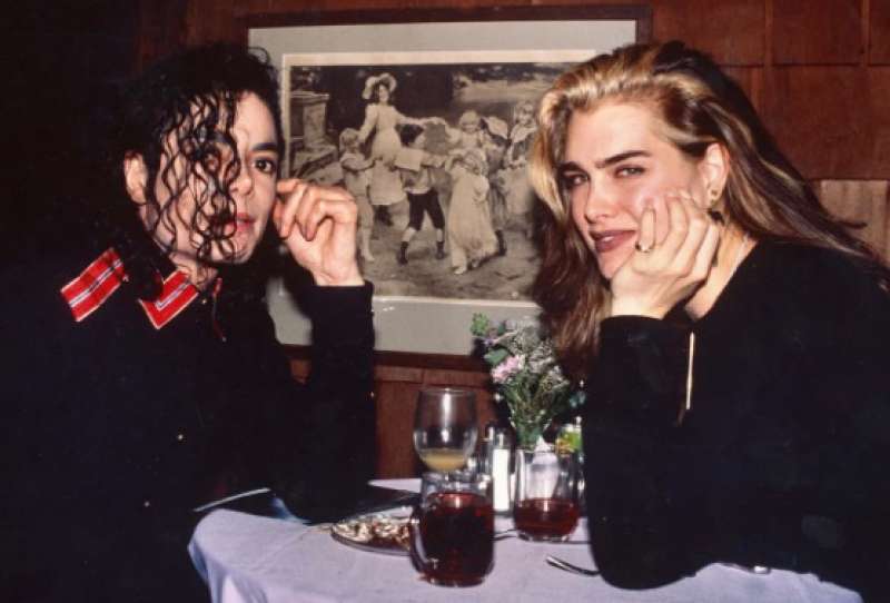 brooke shields michael jackson 1