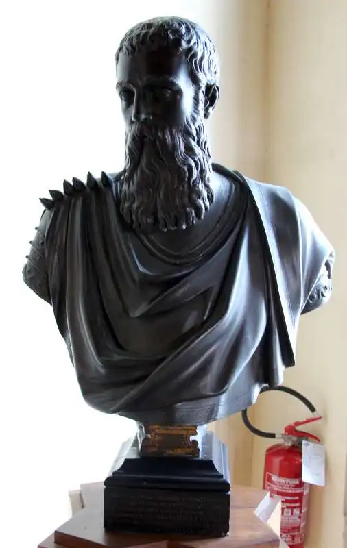 busto di Marcantonio Bragadin di Tiziano Aspetti