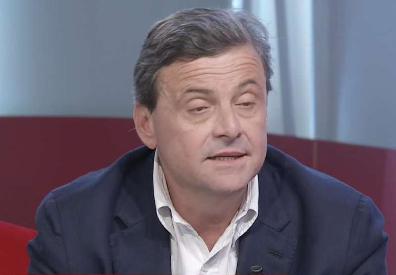 carlo calenda a tagada su la7