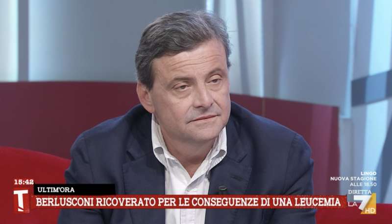 carlo calenda a tagada su la7