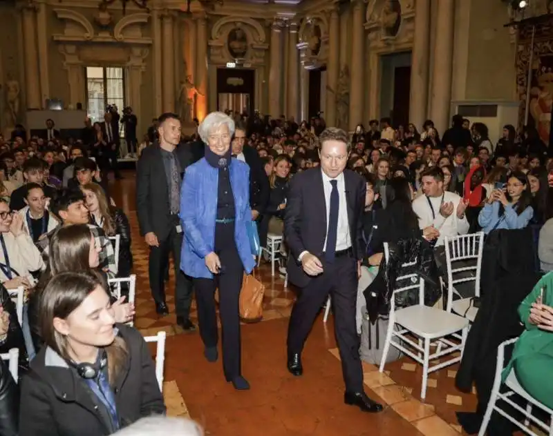 christine lagarde andrea ceccherini 2