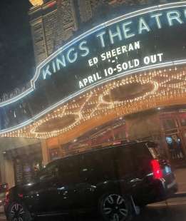 concerto ed sheeran al kings theatre foto mike yung