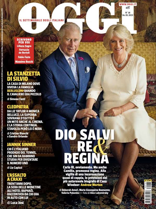 COPERTINA OGGI 4-11 MAGGIO 2023