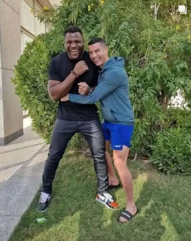 cristiano ronaldo francis ngannou 