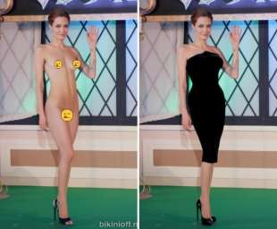 deepfake di angelina jolie con bikini off