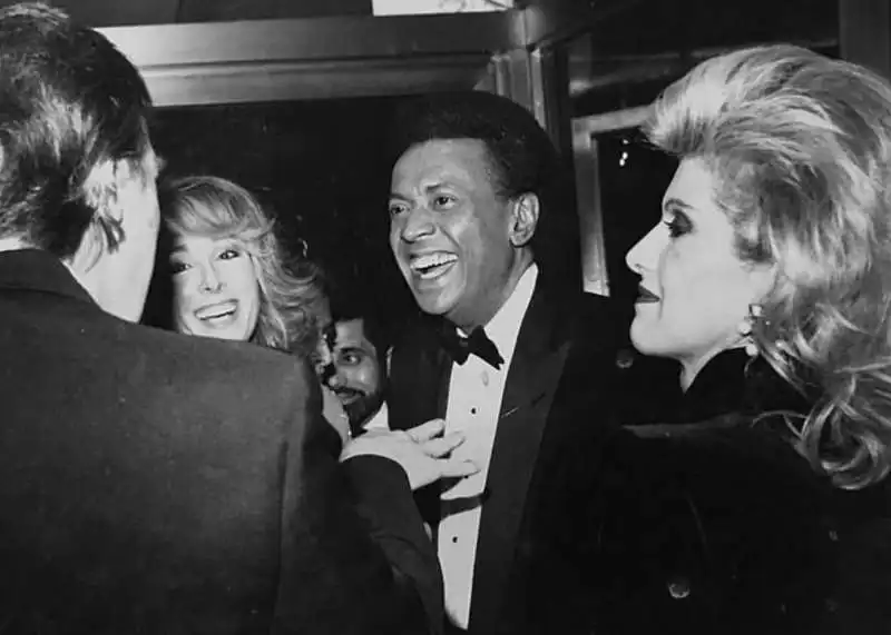 donald trump con ivana, e jean carroll e il marito 