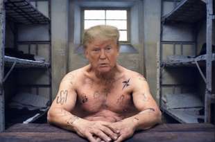 DONALD TRUMP IN CARCERE - MEME BY 50 SFUMATURE DI CATTIVERIA