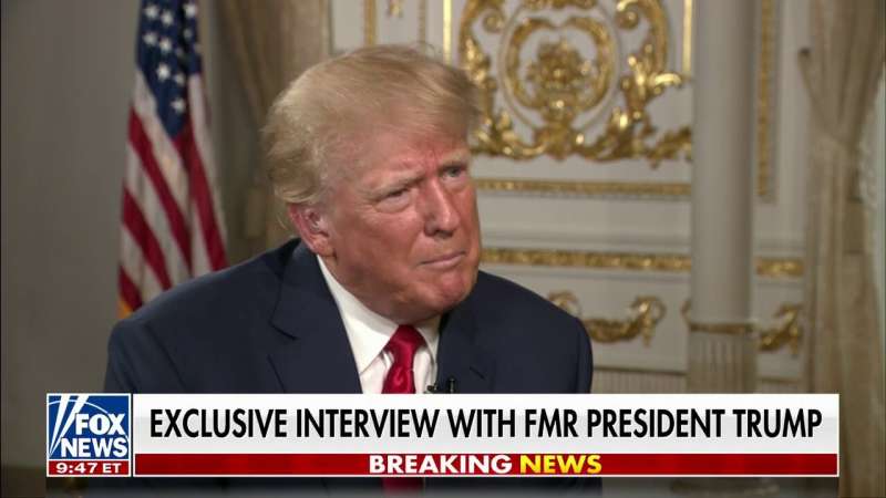 donald trump intervistato su fox news