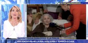 dora piarulli a pomeriggio 5 con barbara d urso 5