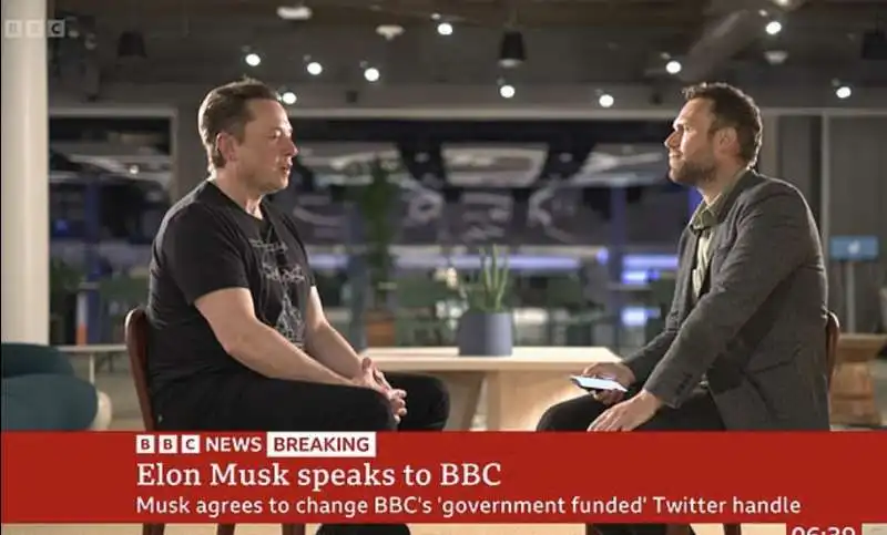 ELON MUSK INTERVISTA BBC 