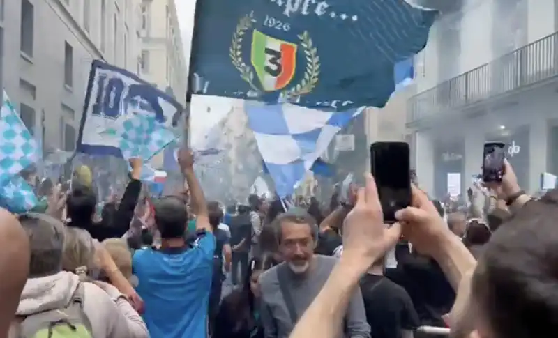 FESTA SCUDETTO A NAPOLI