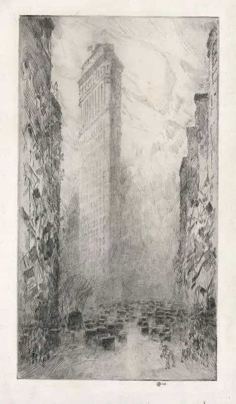 flatiron builing   childe hassam 