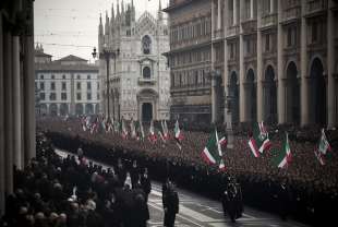 foto dei funerali di berlusconi create da claudio riccio con l intelligenza artificiale 11