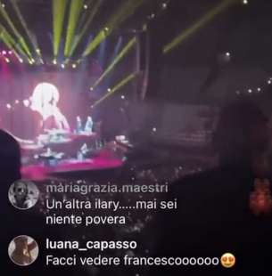 francesco totti noemi bocchi al concerto di eros ramazotti 10