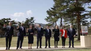 G7 - I MINISTRI DEGLI ESTERI RIUNITI IN GIAPPONE