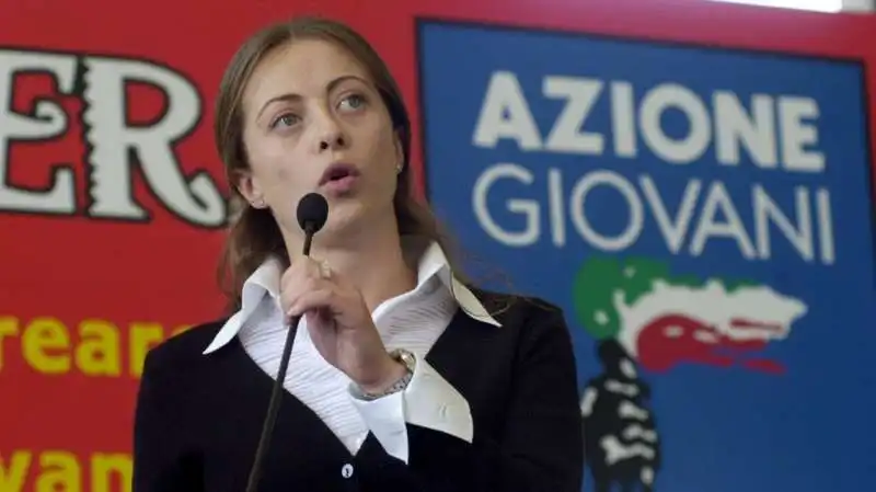 giorgia meloni azione giovani