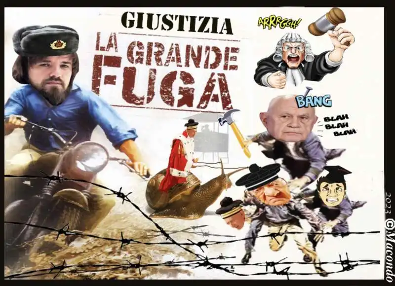 GIUSTIZIA - LA GRANDE FUGA - ARTEM USS - BY MACONDO 