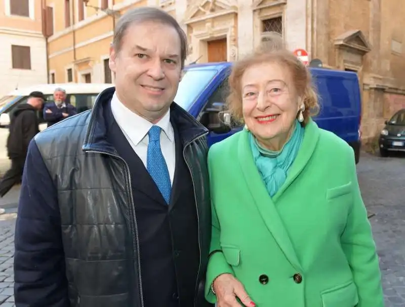 guglielmo giovannelli marconi con la madre elettra marconi  foto di bacco