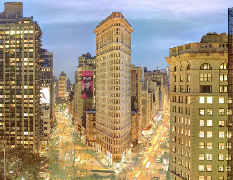 il flatiron building di new york 1