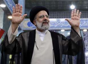 IL PRESIDENTE IRANIANO EBRAHIM RAISI