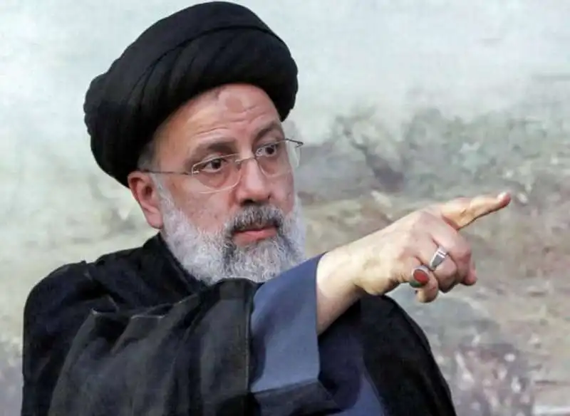 IL PRESIDENTE IRANIANO EBRAHIM RAISI