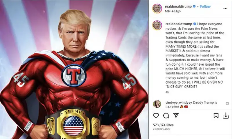 il ritorno di donald trump su instagram