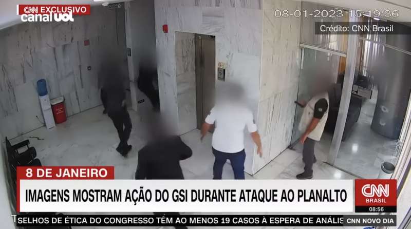 il video di gonvalves dias durante la rivolta di planalto 5