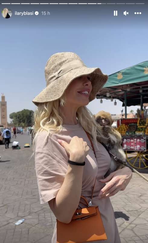 ilary blasi a marrakech 4