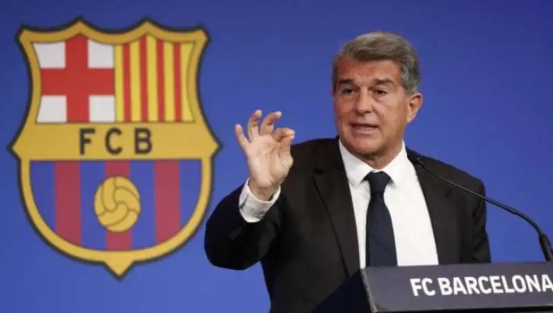 joan laporta, presidente del barcellona