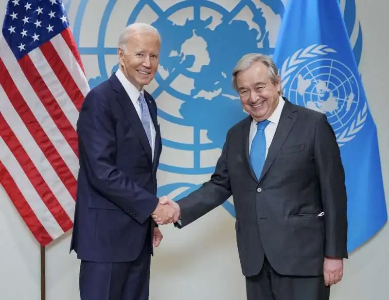 JOE BIDEN ANTONIO GUTERRES