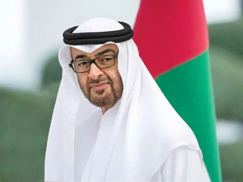 l'emiro Mohammed bin Zayed al Nayan