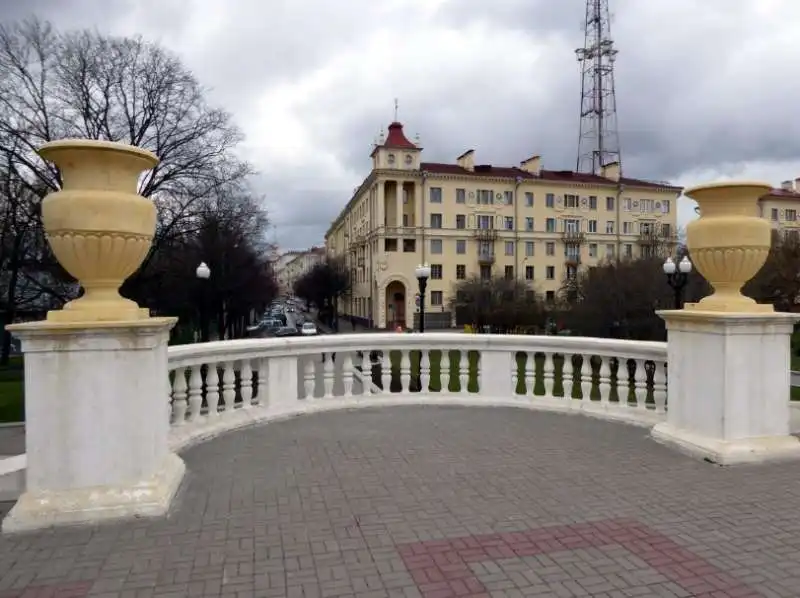 la casa dove visse lee harvey oswald a minsk, in bielorussia    