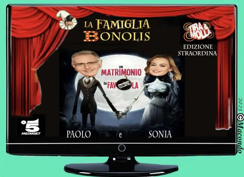 LA FAMIGLIA BONOLIS - UN MATRIMONIO DA FAVOLA - BY MACONDO