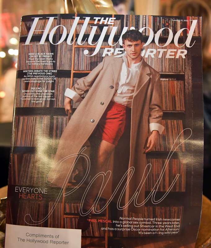 la rivista hollywood reporter